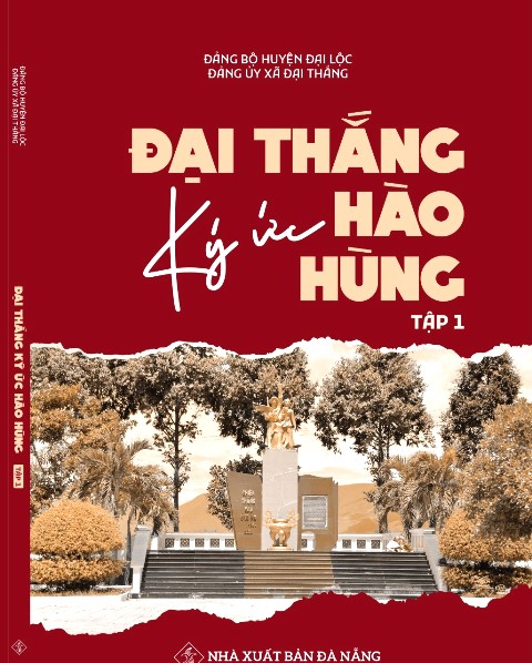 Bìa sách “Đại Thắng –ký ức hào hùng”