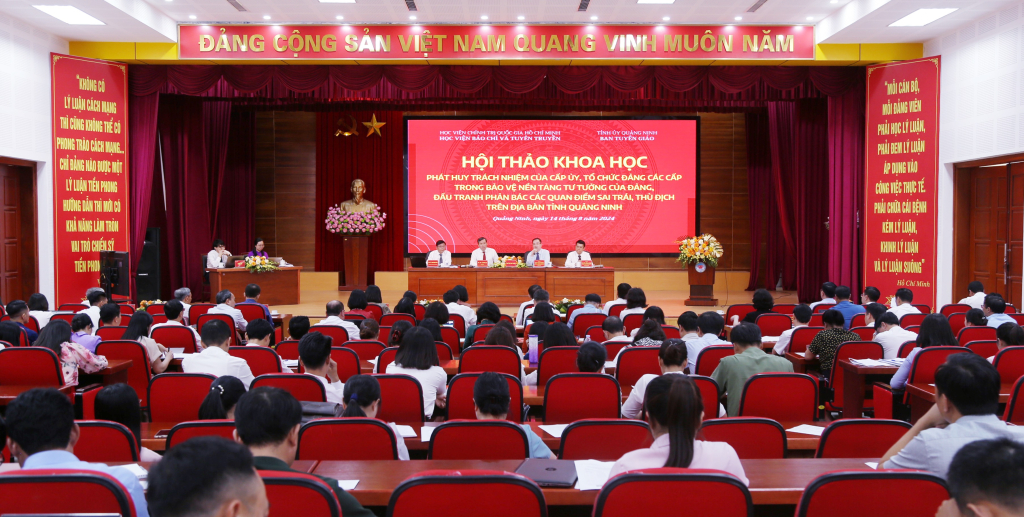 Hội thảo khoa học về bảo vệ nền tảng tư tưởng của Đảng