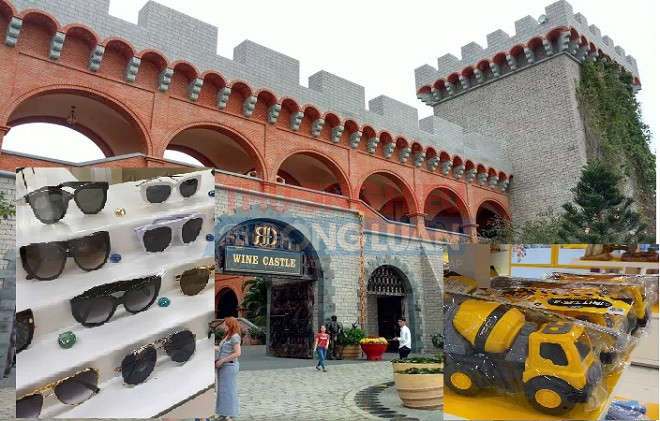 Nhiều hàng hóa không rõ nguồn gốc xuất xứ tại Lâu đài Rượu vang Sea Links Mũi Né
