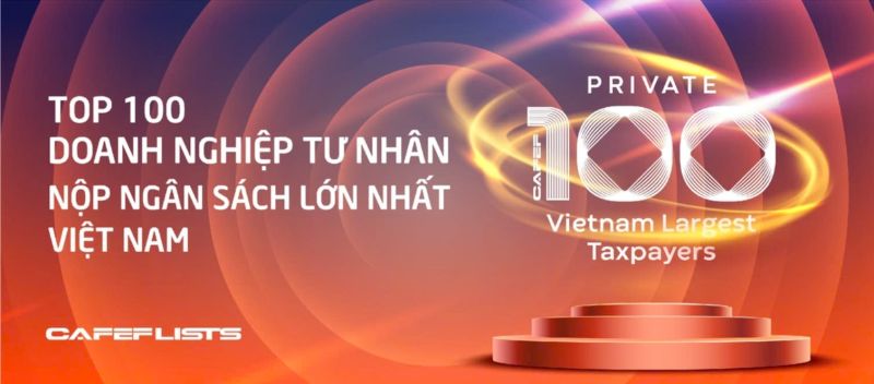Tập đoàn Bamboo Capital vào top 100 doanh nghiệp tư nhân nộp ngân sách lớn nhất Việt Nam