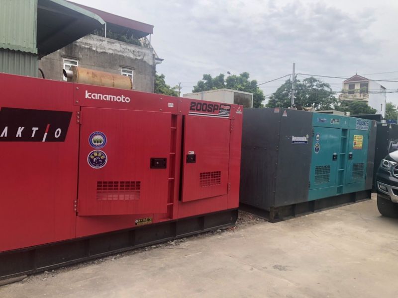 Công ty TNHH vật tư thiết bị công nghiệp H.D bị tịch thu 20 máy phát điện chạy dầu nhập lậu trị giá hơn 2,2 tỷ đồng