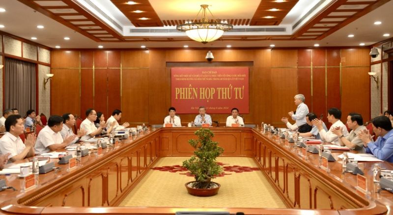 Tổng Bí thư, Chủ tịch nước Tô Lâm chủ trì hội nghị Ban Chỉ đạo tổng kết đổi mới