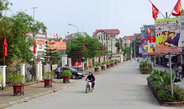 Một góc huyện Ứng Hoà.