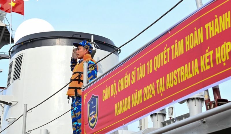 Tàu Hải quân Việt Nam lần đầu tiên tham gia Diễn tập Kakadu tại Australia