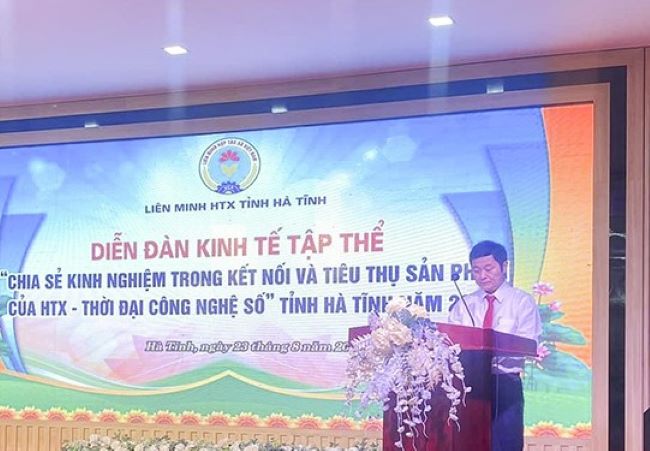 Ông Nguyễn Ngọc Hùng, Chủ tịch Liên minh HTX tỉnh Hà Tĩnh cho biết, trong thời gian qua việc ứng dụng công nghệ đang được các HTX trên địa bàn đặc biệt chú trọng.