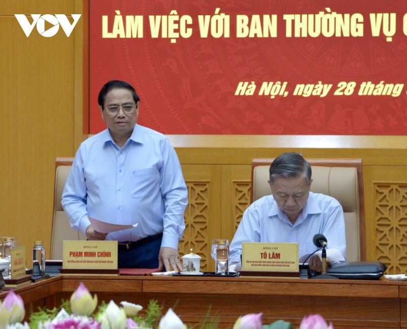 Thủ tướng Phạm Minh Chính phát biểu tại hội nghị