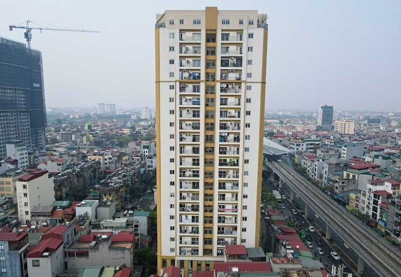 Dự án Chung cư Cowa 199 Hồ Tùng Mậu. (Ảnh: OneHousing)