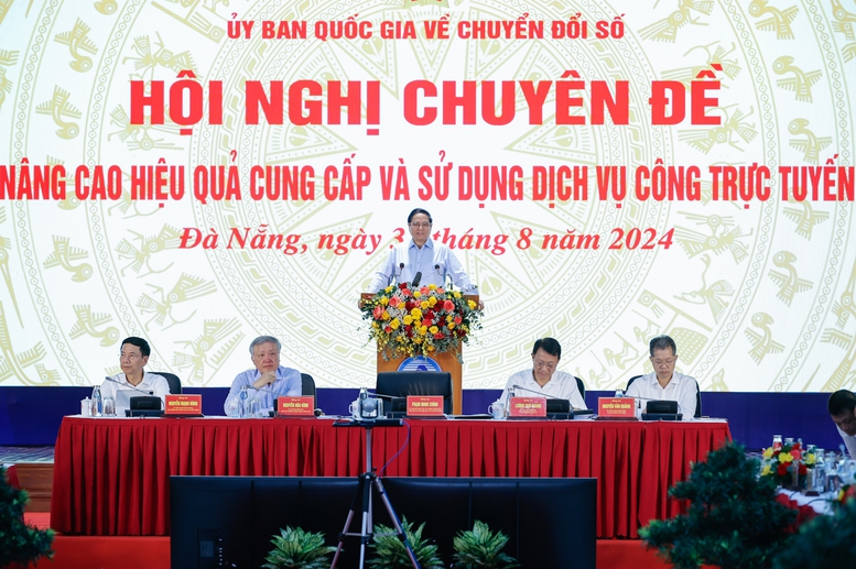 Thủ tướng Phạm Minh Chính phát biểu khai mạc Hội nghị - Ảnh: VGP/Nhật Bắc