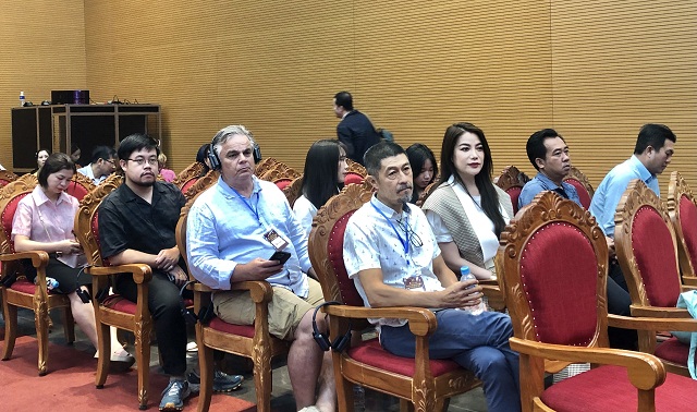 C&aacute;c đại biểu quốc tế tham dự Hội thảo. Ảnh: Viết Hiền.