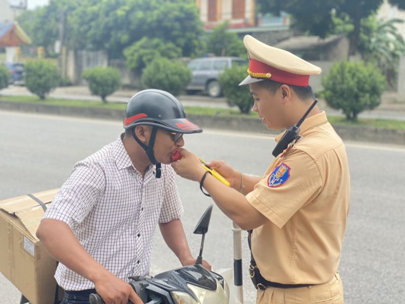 Lực lượng chức năng tỉnh Thanh Hóa Nỗ lực bảo đảm trật tự, an toàn giao thông trong những ngày nghỉ lễ Quốc khánh 2/9