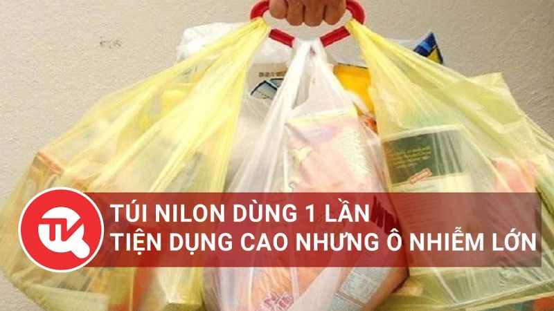 Túi ni lông có phải sản phẩm nhựa dùng 1 lần?