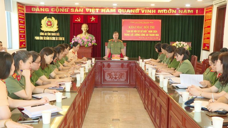 Khai mạc Hội thi “Cán bộ Hội phụ nữ cơ sở giỏi”