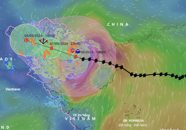 Sân bay Cần Thơ triển khai lực lượng, phương tiện, chủ động ứng phó với ảnh hưởng siêu bão Yagi