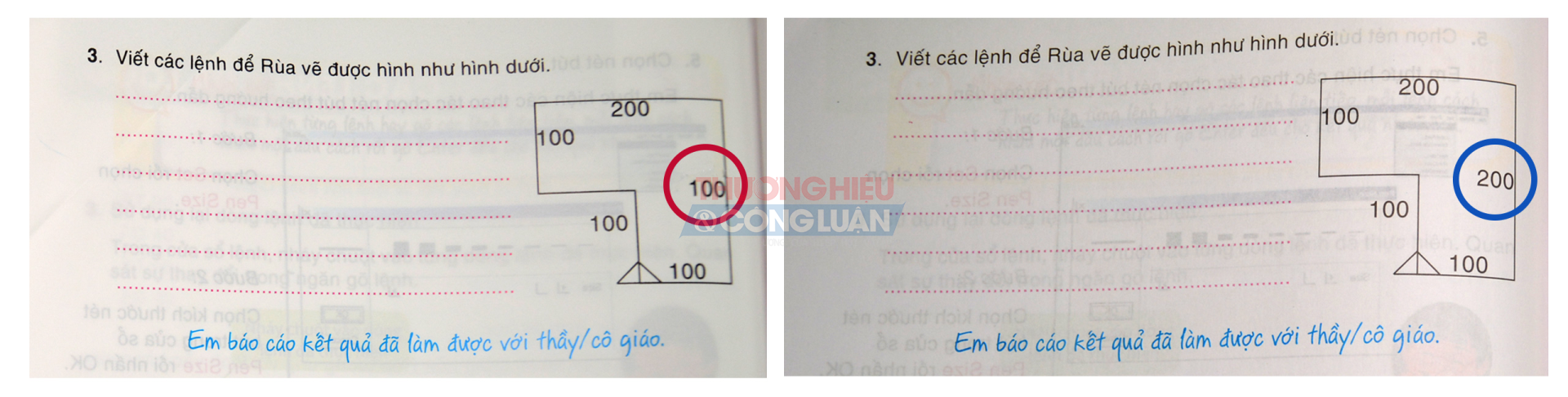 Chất lượng in ấn giữa sách thật và sách giả tại cuốn Tin học lớp 4