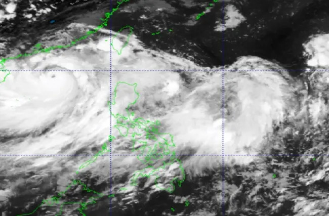 PAGASA đang theo dõi chặt 2 nhiễu động thời tiết có thể tiến vào khu vực theo dõi của Philippines trong 2 tuần tới và dự kiến có thể phát triển thành bão.