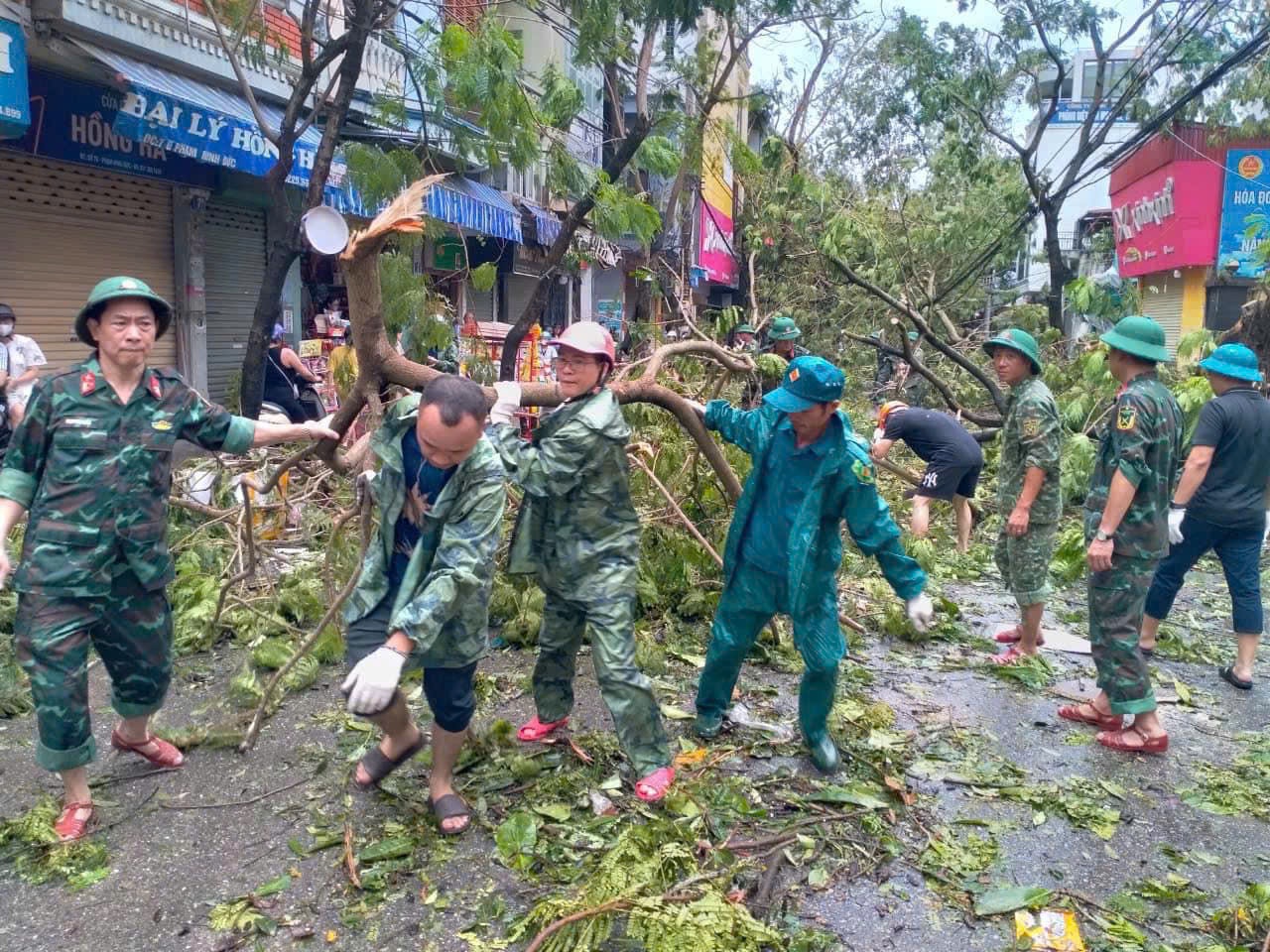 Hải Phòng tập trung khắc phục thiệt hại sau bão số 3