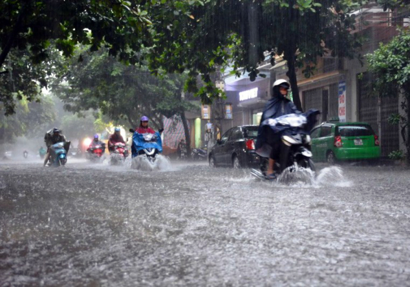 Hà Nội có thể đón mưa trở lại từ đêm nay.