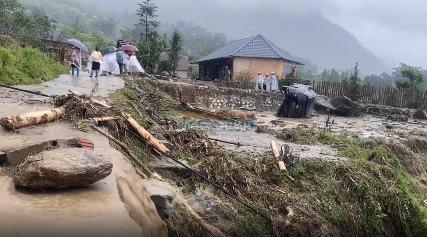 Mưa lũ xảy ra trên địa bàn tỉnh Lào Cai đã gây ra thiệt hại nặng nề về người và tài sản