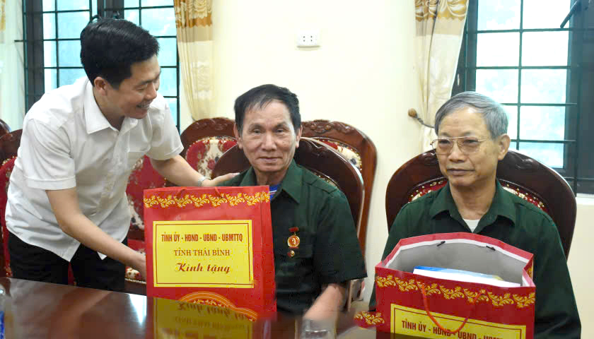 Thái Bình: Thực hiện tốt hoạt động “Đền ơn đáp nghĩa” chăm lo cho người có công với cách mạng