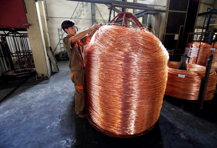 Giá kim loại đồng ngày 9/9: Tiếp tục giảm trong khi đồng USD tăng giá