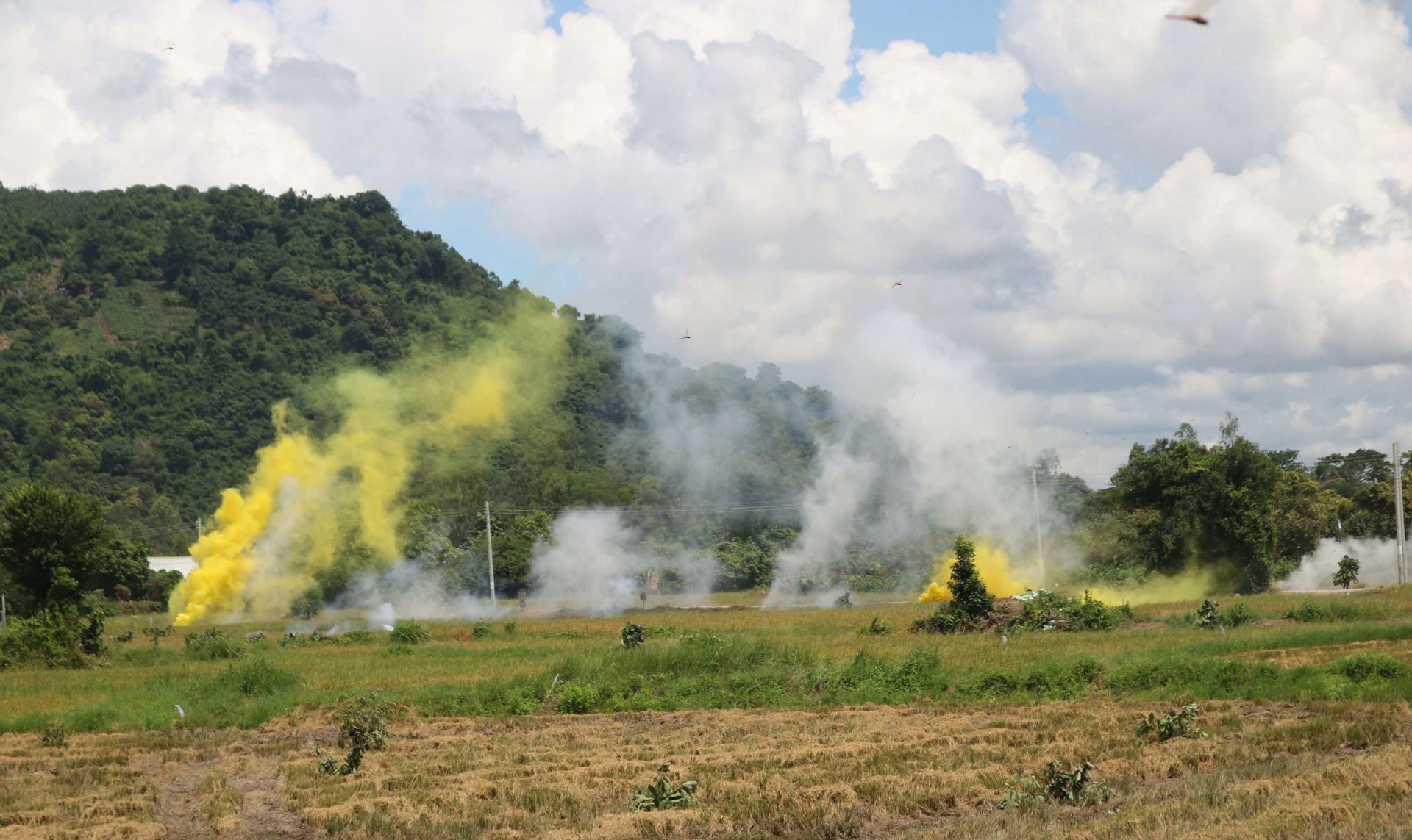 Diễn tập nội dung thực binh