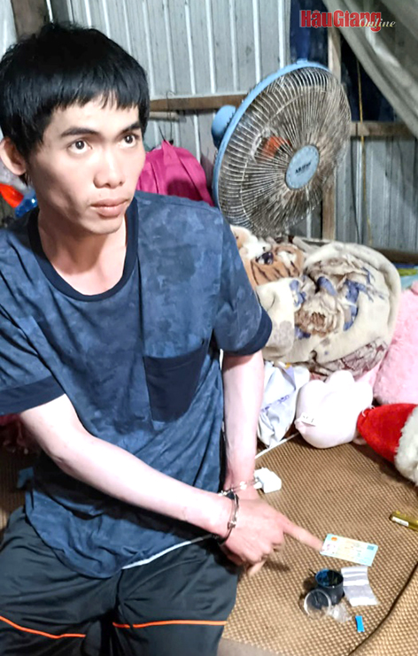 Hậu Giang: Triệt phá vụ tàng trữ trái phép chất ma túy