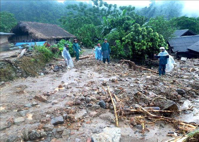 Thôn Đồng Tâm, xã Yên Thành, huyện Quang Bình (Hà Giang) là một trong những địa phương bị thiệt hại nặng nề do mưa lũ.