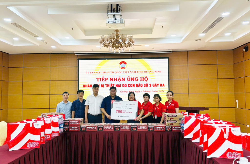 Quảng Ninh: Tiếp nhận trên 12 tỷ đồng ủng hộ Nhân dân bị thiệt hại do bão số 3