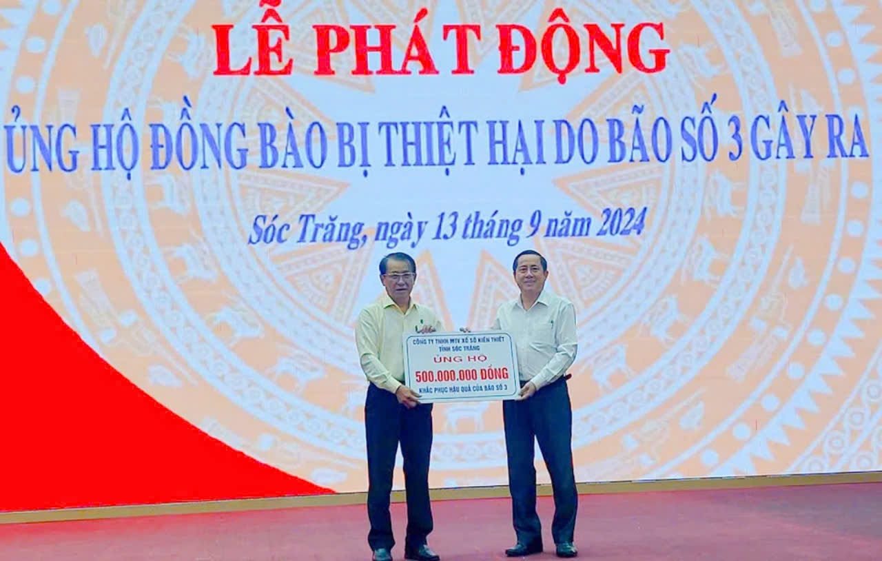 Doanh nghiệp tham gia ủng hộ đồng bào bị thiệt hại do bão lũ