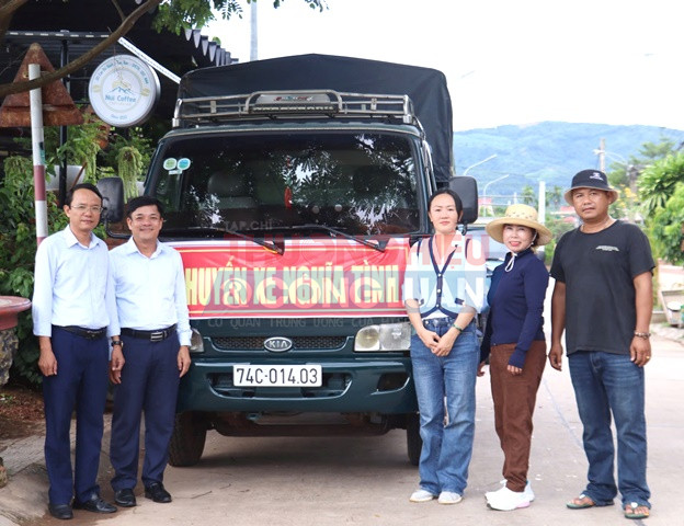 Những chuyến xe mang tình nghĩa của đồng bào hai miền, chuẩn bị lăn bánh