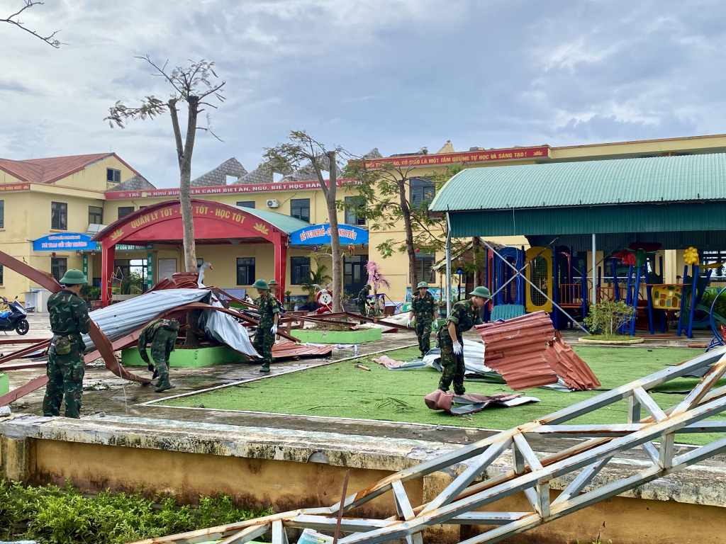 Quảng Ninh: Thị xã Quảng Yên gấp rút chạy đua với thời gian để khắc phục hậu quả bão số 3