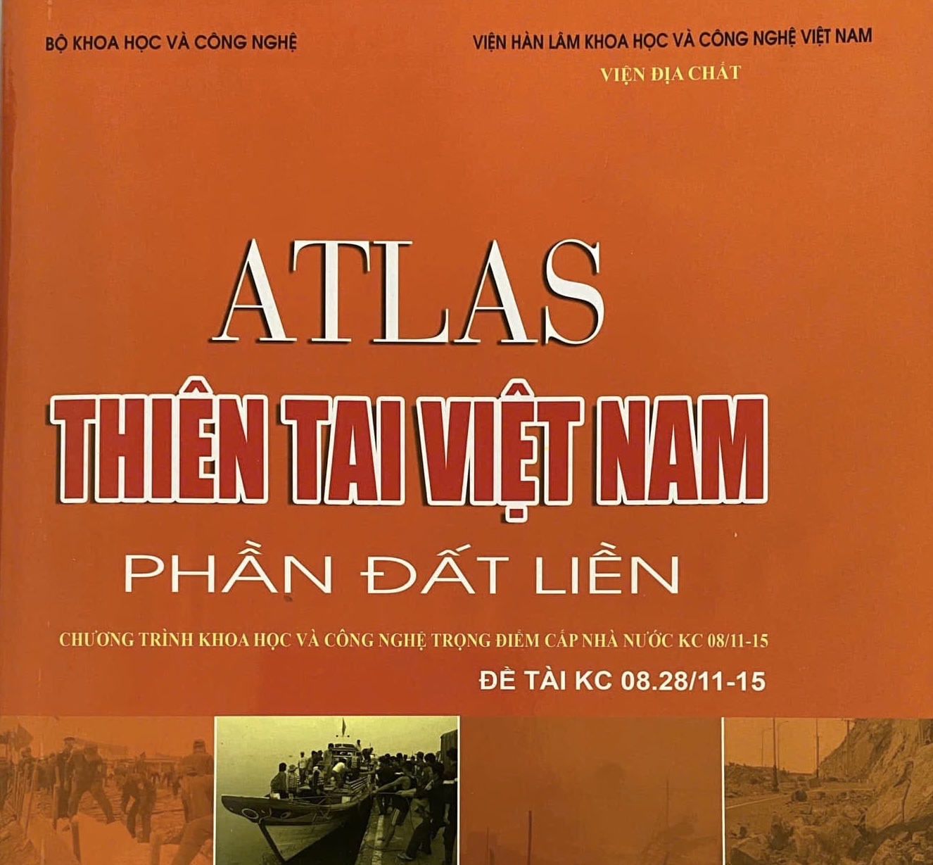 Atlas Thiên tai Việt Nam (phần đất liền) - Ảnh: VGP/Hoàng Giang