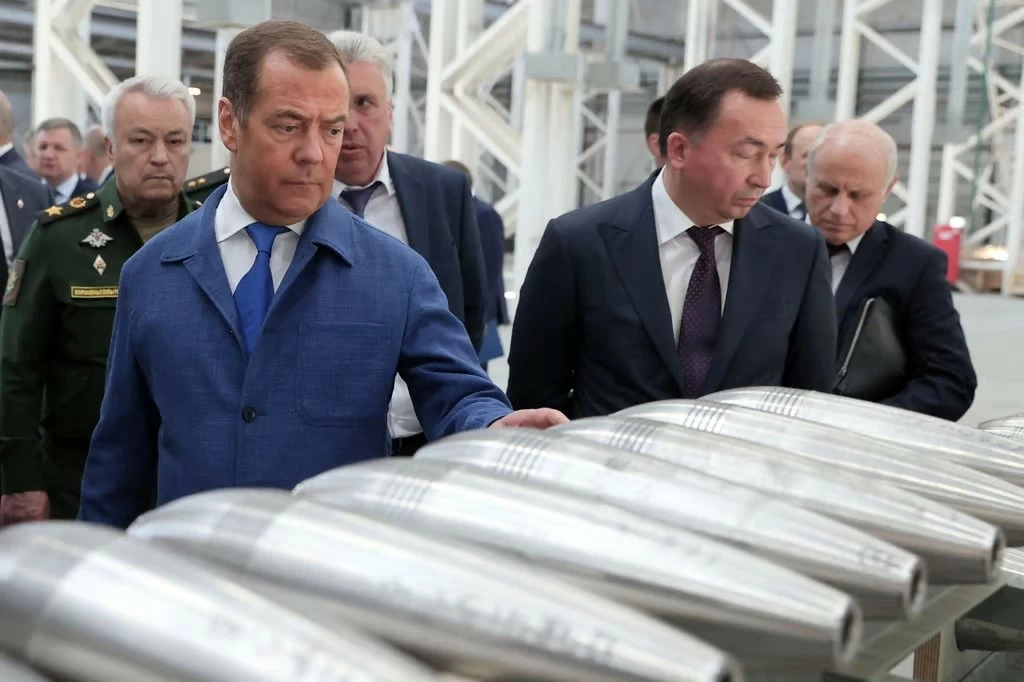 Phó Chủ tịch Hội đồng An ninh LB Nga Dmitry Medvedev khẳng định, Moscow đang thể hiện sự kiên nhẫn vì "một phản ứng bằng hạt nhân là một quyết định cực kỳ khó khăn với những hệ lụy không thể đảo ngược". (Nguồn: AFP/Gett Images)