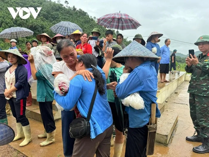 Nỗi đau của người dân thôn Làng Nủ, xã Phúc Khánh, Huyện Bảo Yên, Lào Cai - nơi có 66 người chết và mất tích trong trận lũ lụt vừa qua.