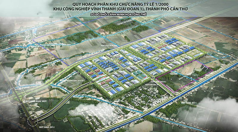 Khu công nghiệp VSIP Cần Thơ: Hoàn thành GPMB và bàn giao chủ đầu tư