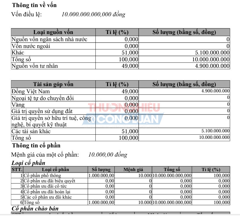 chính thức hoạt động dưới tên gọi Công ty Cổ phần Sản xuất Công nghiệp Xây lắp 3, vốn điều lệ của công ty này là 10 tỷ