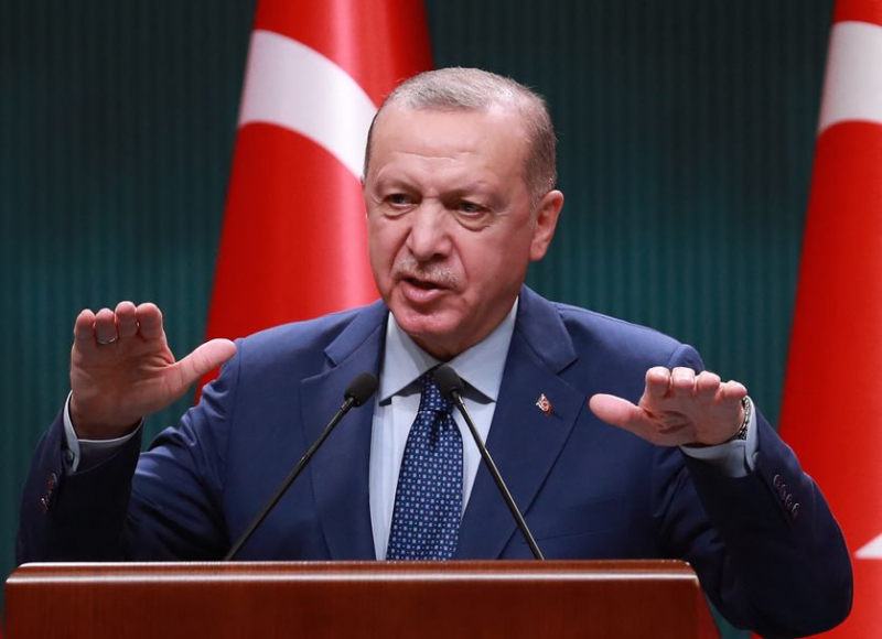 Tổng thống Thổ Nhĩ Kỳ Tayyip Erdogan. Ảnh: ITN