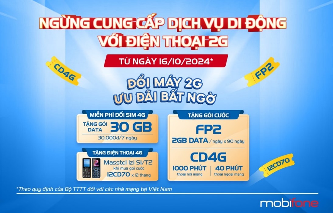 MobiFone tích cực đồng hành cùng khách hàng chuyển đổi công nghệ di động