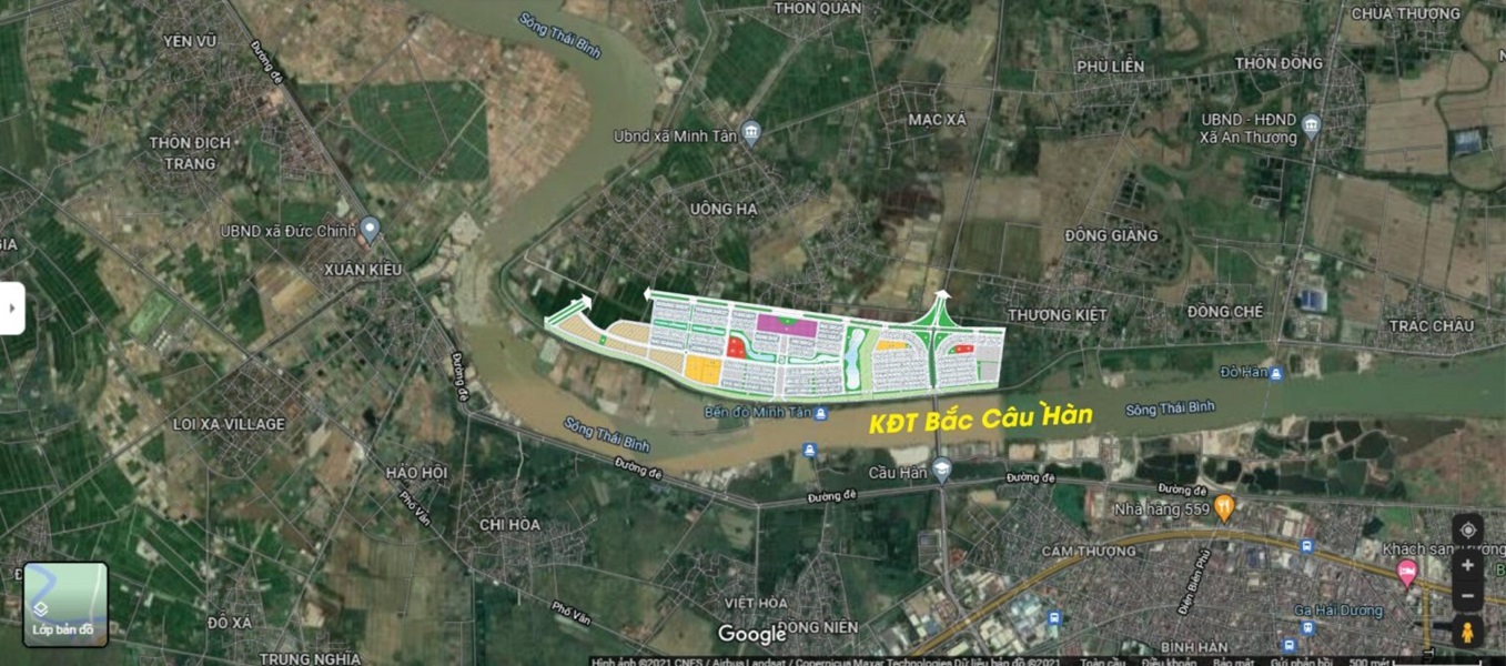 Hải Dương: Đề xuất xây hơn 200 căn hộ liền kề ại khu đô thị mới Bắc cầu Hàn