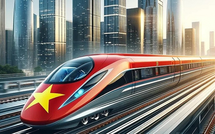 Đầu tư xây dựng tuyến đường sắt Bắc - Nam có tốc độ thiết kế 350 km/h "thẳng nhất có thể"