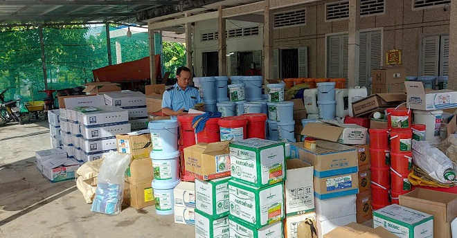 Lực lượng quản lý thị trường Vĩnh Long phát hiện 104 vụ vi phạm, xử phạt hành chính hơn 750 triệu đồng