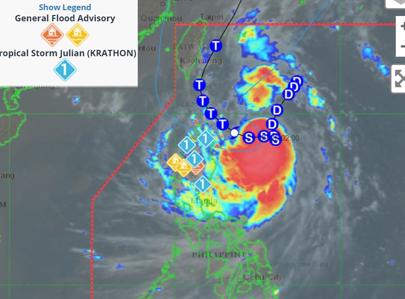 Bão gần Philippines mới hình thành, dự báo thành siêu bão