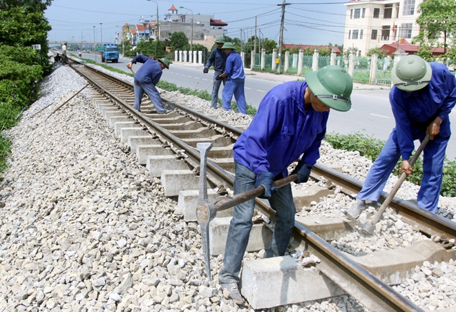 Xử lý công trình đường sắt có dấu hiệu nguy hiểm, không đảm bảo an toàn như thế nào? Ảnh chỉ có tính chất minh họa, nguồn internet.