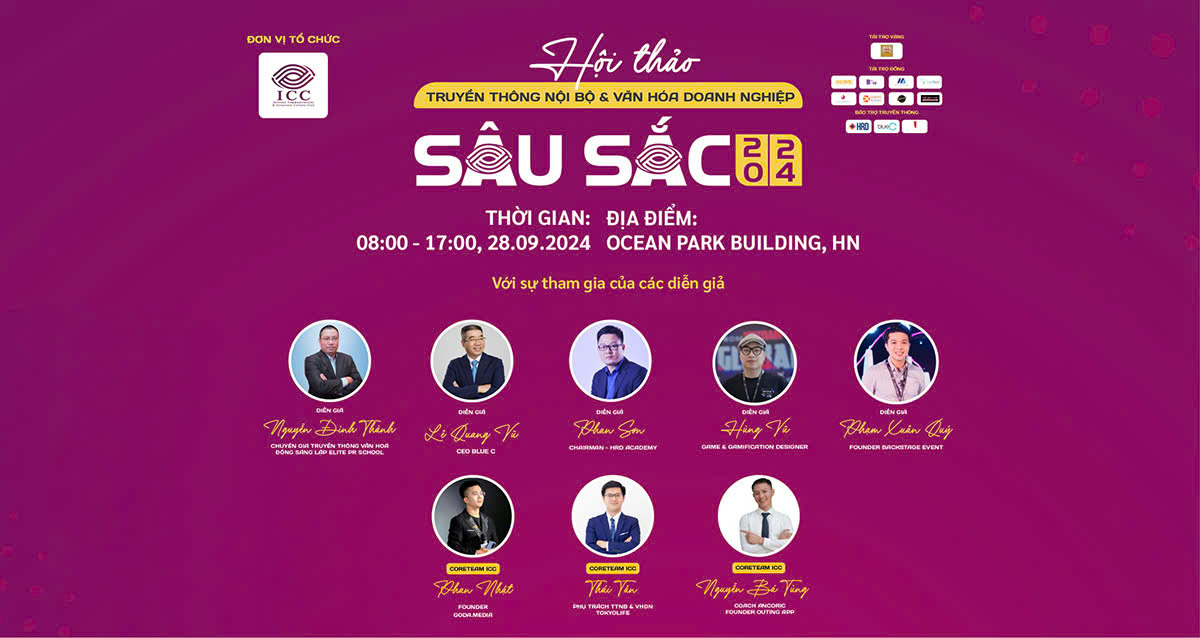 "Sâu sắc 2024": Nâng tầm giá trị "Truyền thông nội bộ và văn hóa doanh nghiệp"