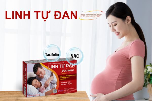 Linh Tự Đan Platinum giúp hỗ trợ cải thiện đa nang buồng trứng, tăng cơ hội thụ thai