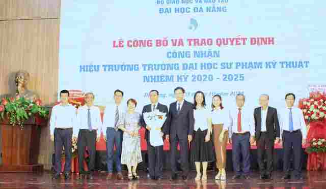 Trường Đại học Sư phạm Kỹ thuật Đà Nẵng có tân Hiệu trưởng