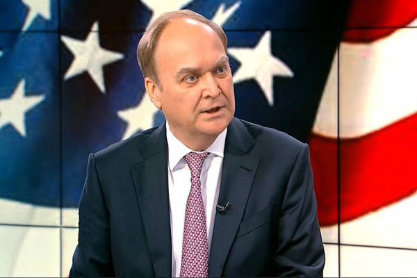 Đại sứ Nga tại Mỹ Anatoly Antonov đã được mời về Moscow để tham vấn về quan hệ với Washington. Ảnh: Reuters