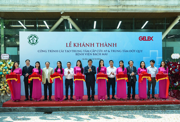 Khánh thành Dự án cải tạo Trung tâm Cấp cứu A9 và Trung tâm Đột quỵ - Bệnh viện Bạch Mai