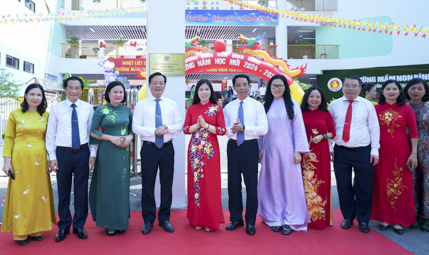 Những công trình trường học chào mừng Kỷ niệm 70 năm Ngày Giải phóng Thủ đô