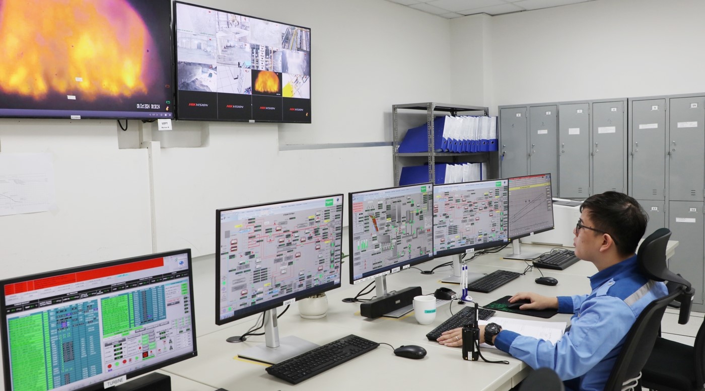 Khu điều hành trung tâm Nhà máy đốt rác phát điện thị xã Thuận Thành.